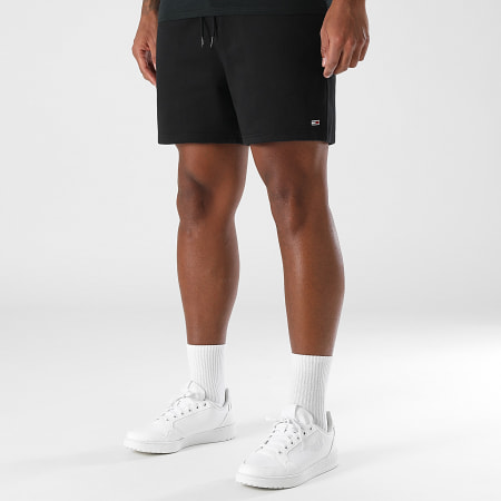 Tommy Jeans - Ensemble Tee Shirt Et Short Jogging 4411 1931 Noir